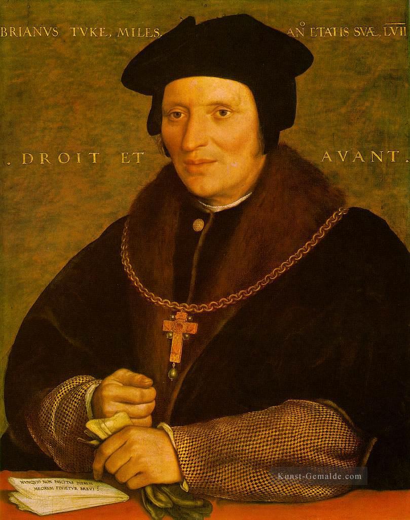 Sir Brian Tuke Renaissance Hans Holbein der Jüngere Ölgemälde